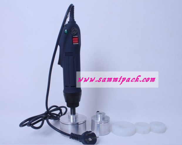 Hand hand electric screw capper