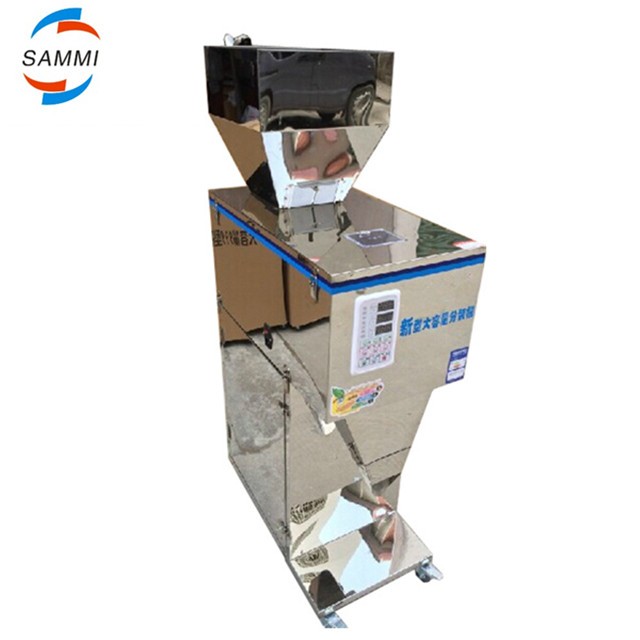 Macchina per pesare e riempire il tè volumetrico