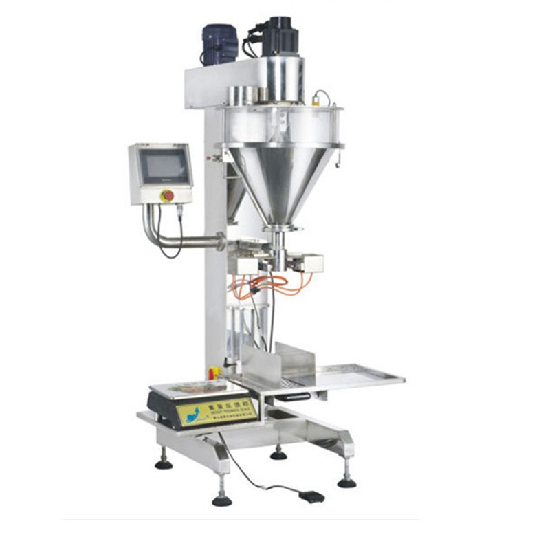 Touch screen Riempitore semiautomatico a coclea per polveri